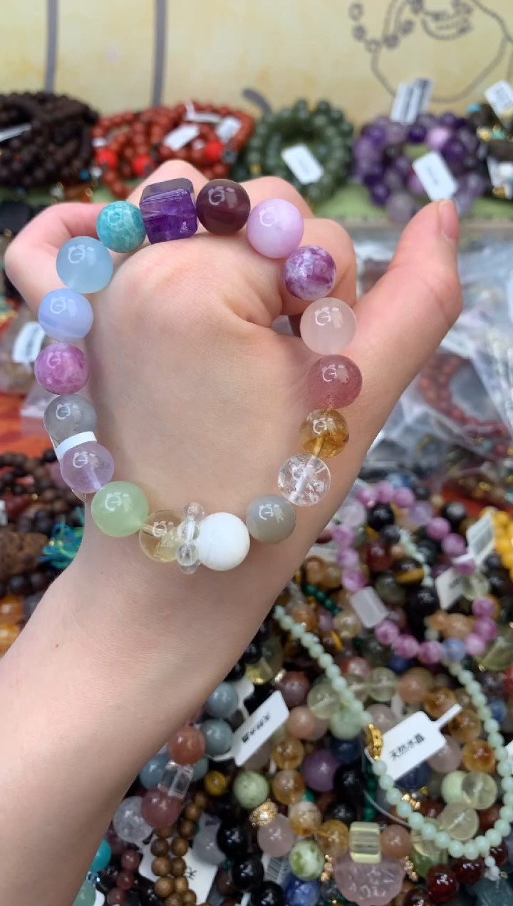 未镶嵌手链水晶120