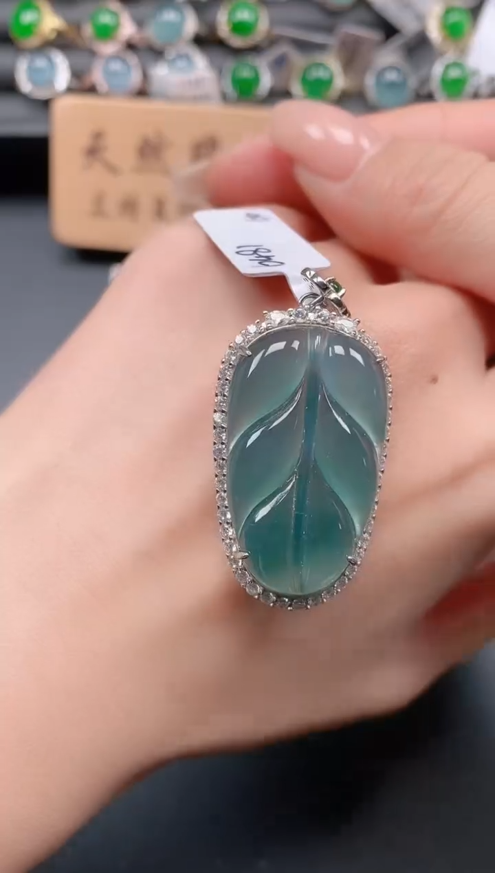 银S925镶嵌戒指翡翠11111