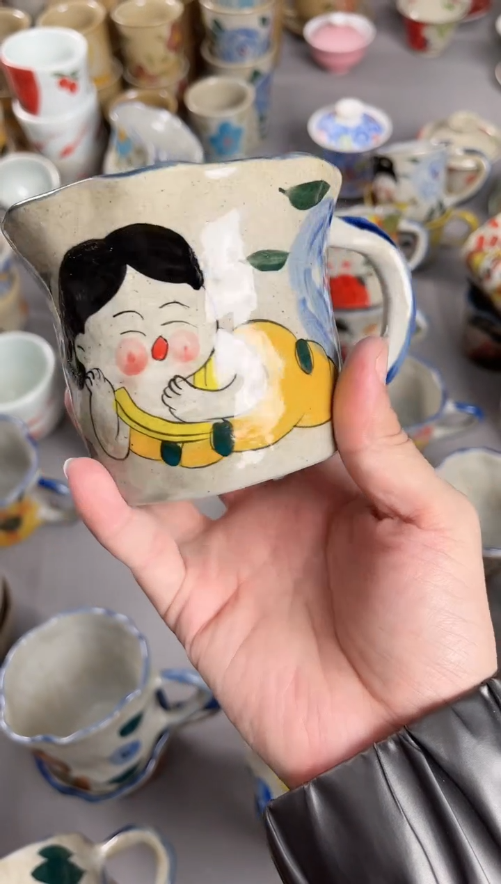 【闪购商品】瓷片景德镇手绘高温釉下彩