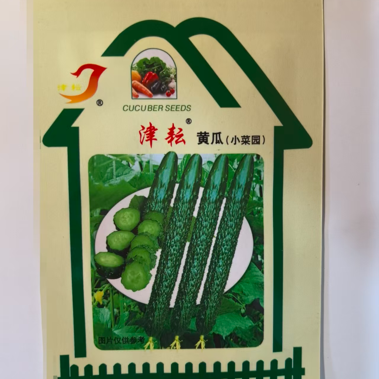 津耘黄瓜春秋露地刺黄瓜青瓜种子口味清香抗病性好刺黄瓜种子