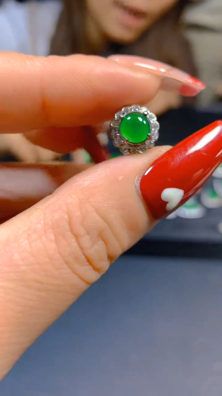 【闪购商品】翡翠戒指未镶嵌0498149595多样性发一