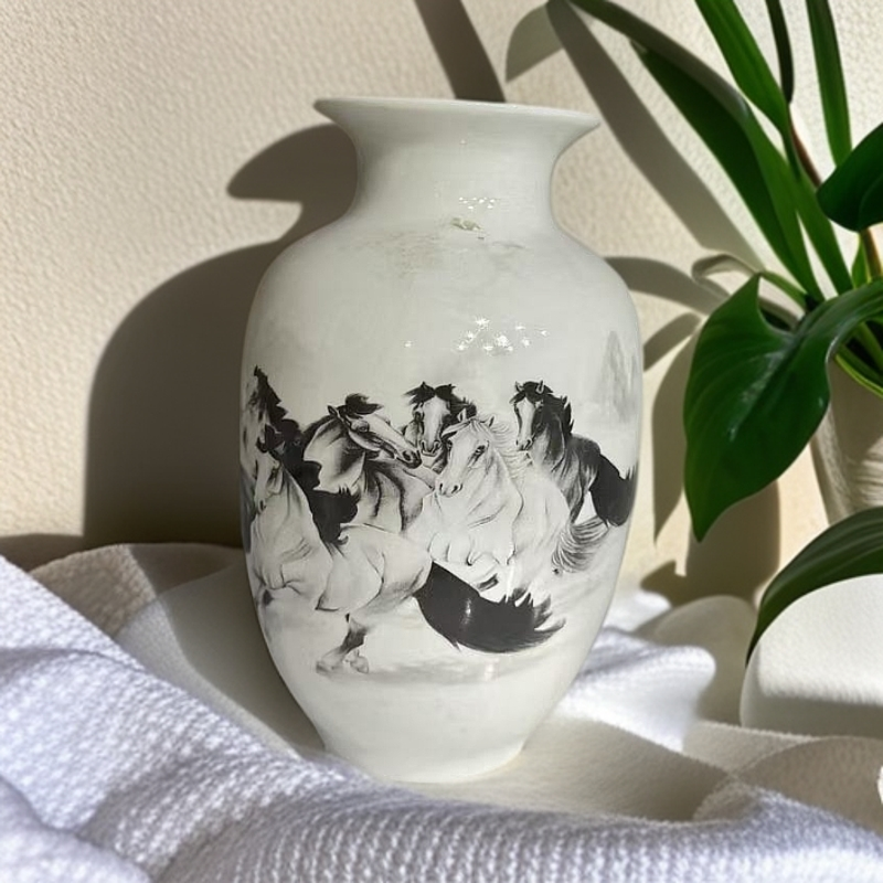 D9-11（代拍链接）单色釉花瓶（余主任专属链接）儿童男士白色时尚