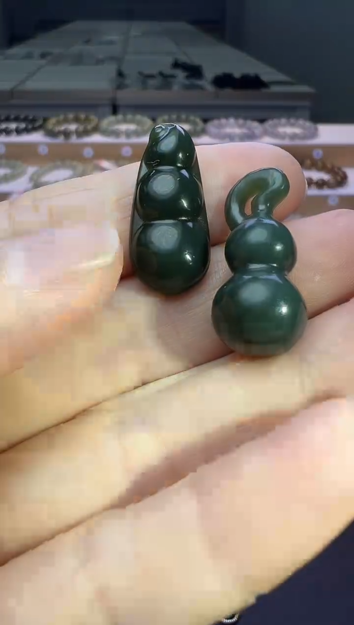 颈饰未镶嵌和田玉191号链接两个15米