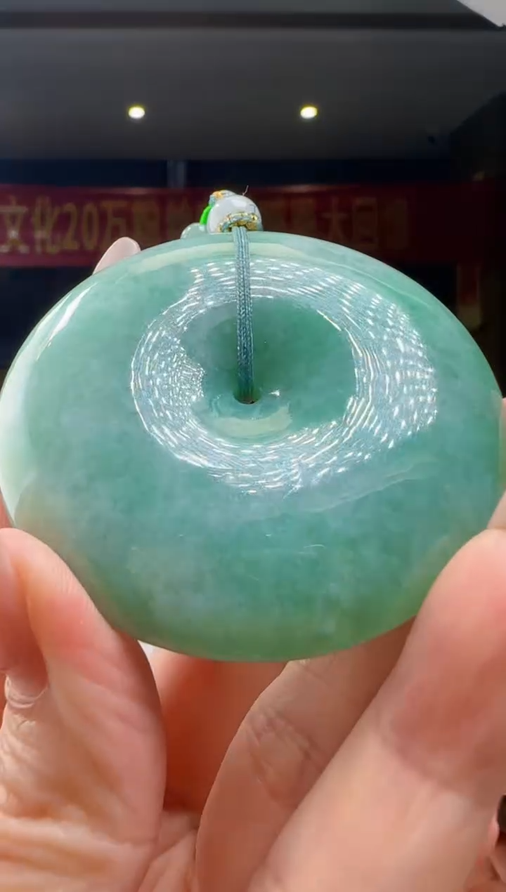 翡翠未镶嵌吊坠(赠链)YJ@@WS1WX35849