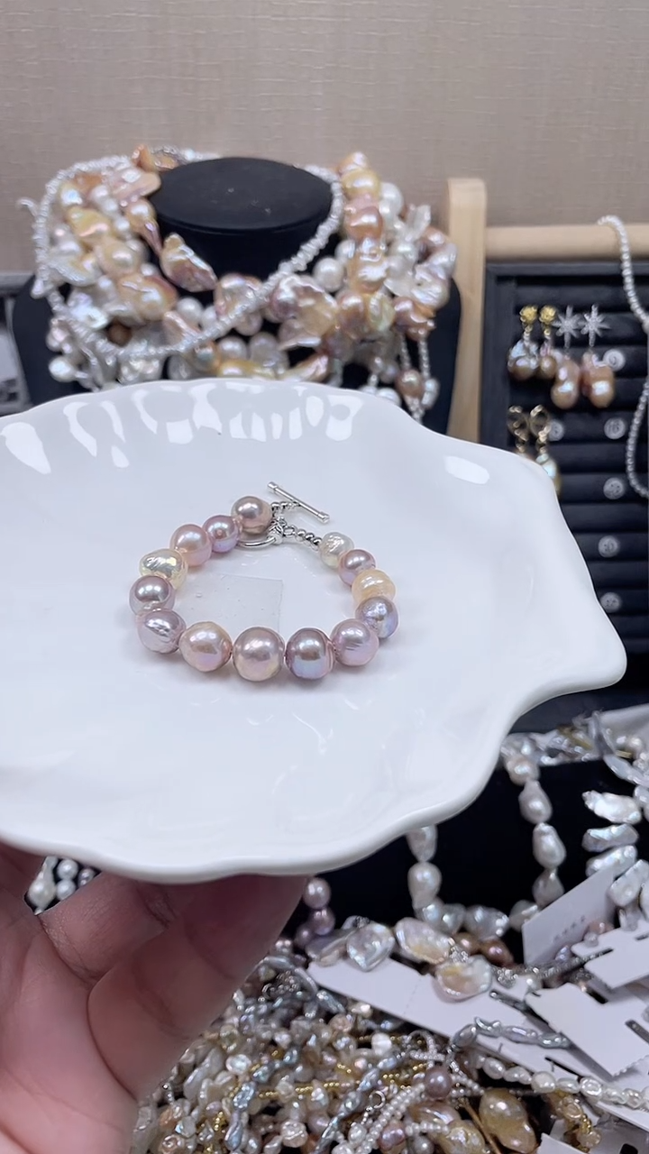 未镶嵌手链淡水珍珠【纯恬饰品】