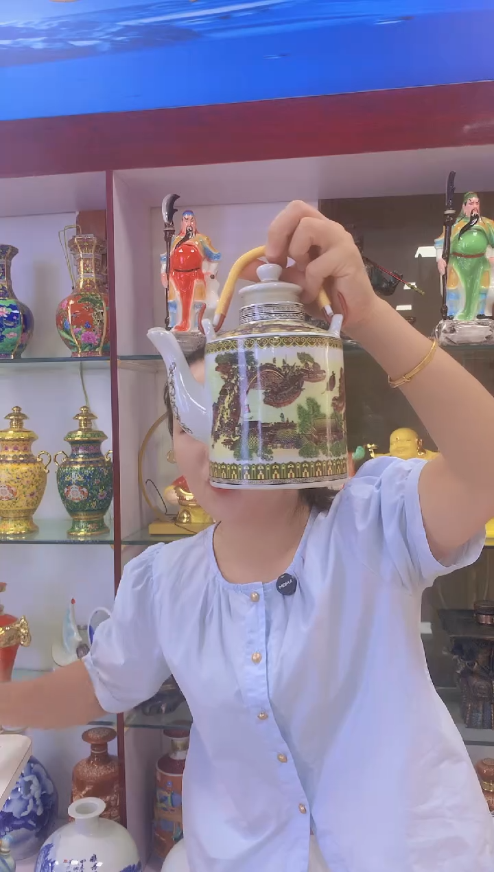 2斤装清明上河图空酒坛