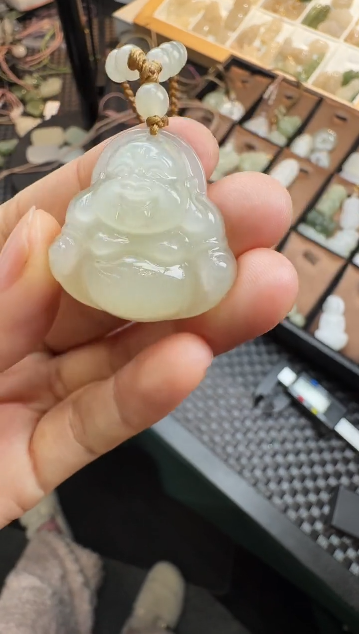 【闪购商品】和田玉颈饰未镶嵌30货头佛公