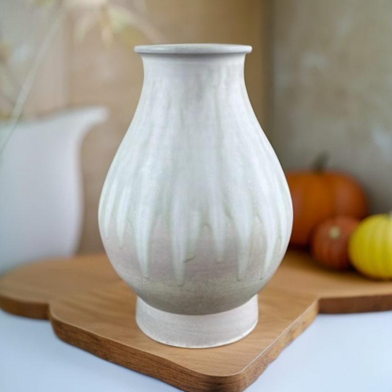 景德镇陶瓷花瓶现代简约客厅落地摆件陶罐