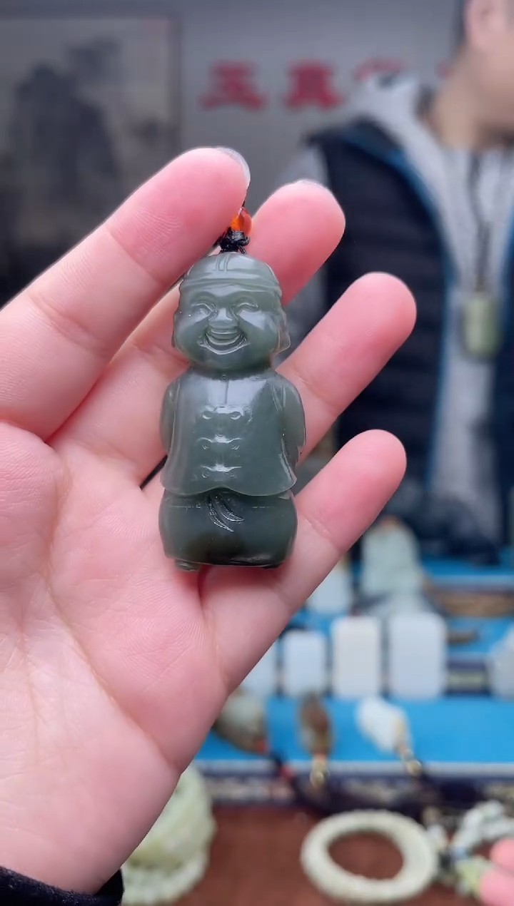 【闪购商品】和田玉未镶嵌挂件1