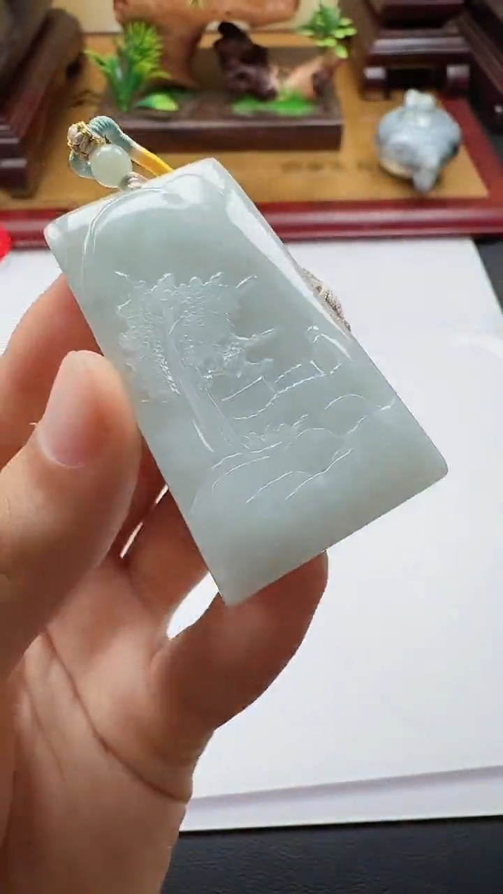 吊坠(不含链)未镶嵌翡翠1