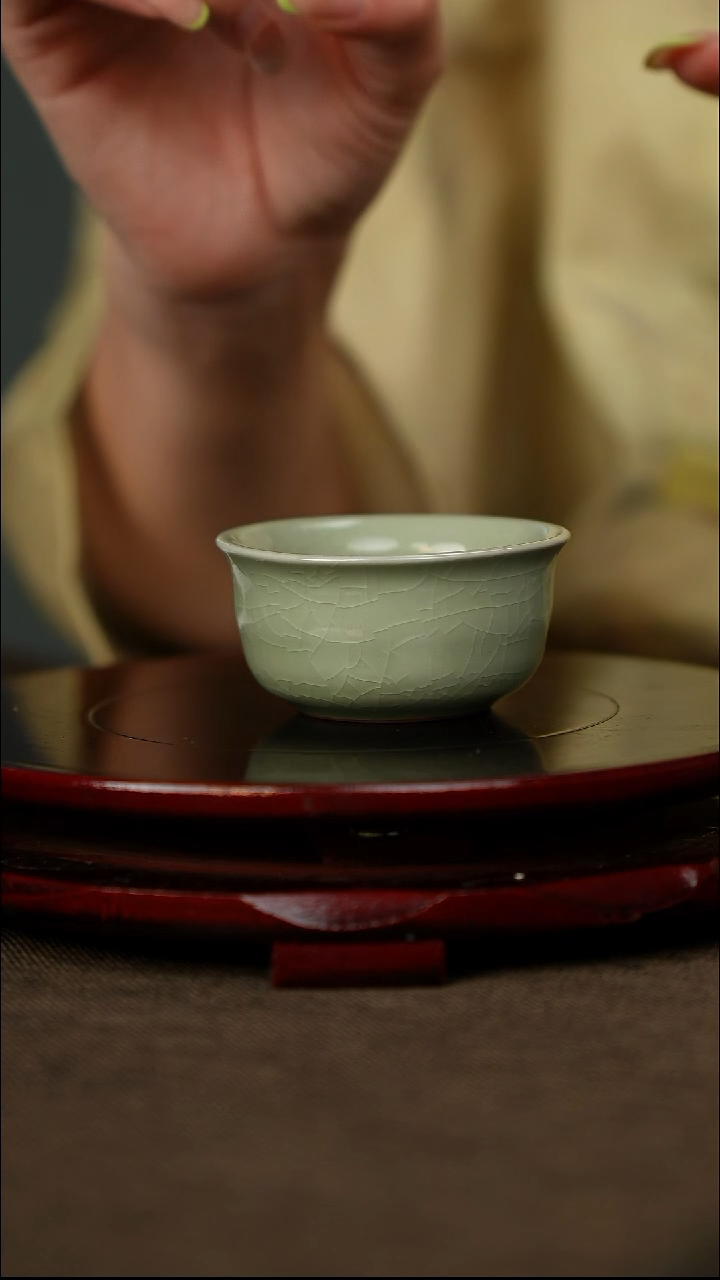 豆绿 小圆杯     