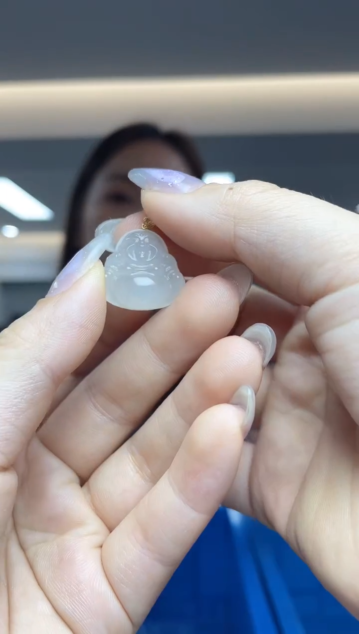 【闪购商品】和田玉18K金镶嵌`（多样性发一件）