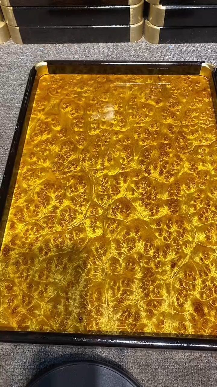 木木雕款妙*大茶盘一个