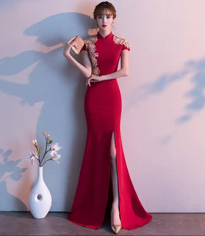 霞姐礼服秀禾拿货