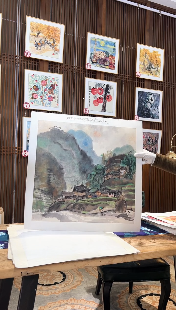 版画版画耿玉琨名章限量版画S