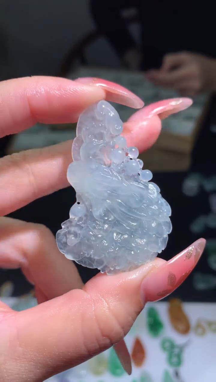 【闪购商品】定制翡翠未镶嵌凤凰