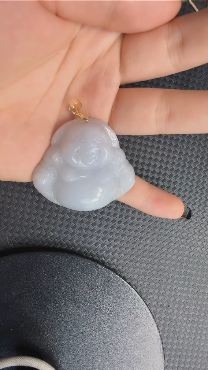 翡翠未镶嵌吊坠(不含链)121佛公