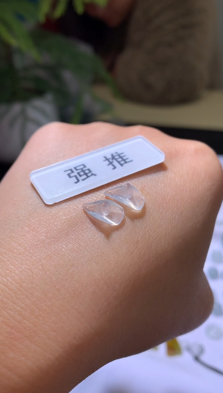 【闪购商品】定制翡翠未镶嵌洁白的马蹄莲800+80