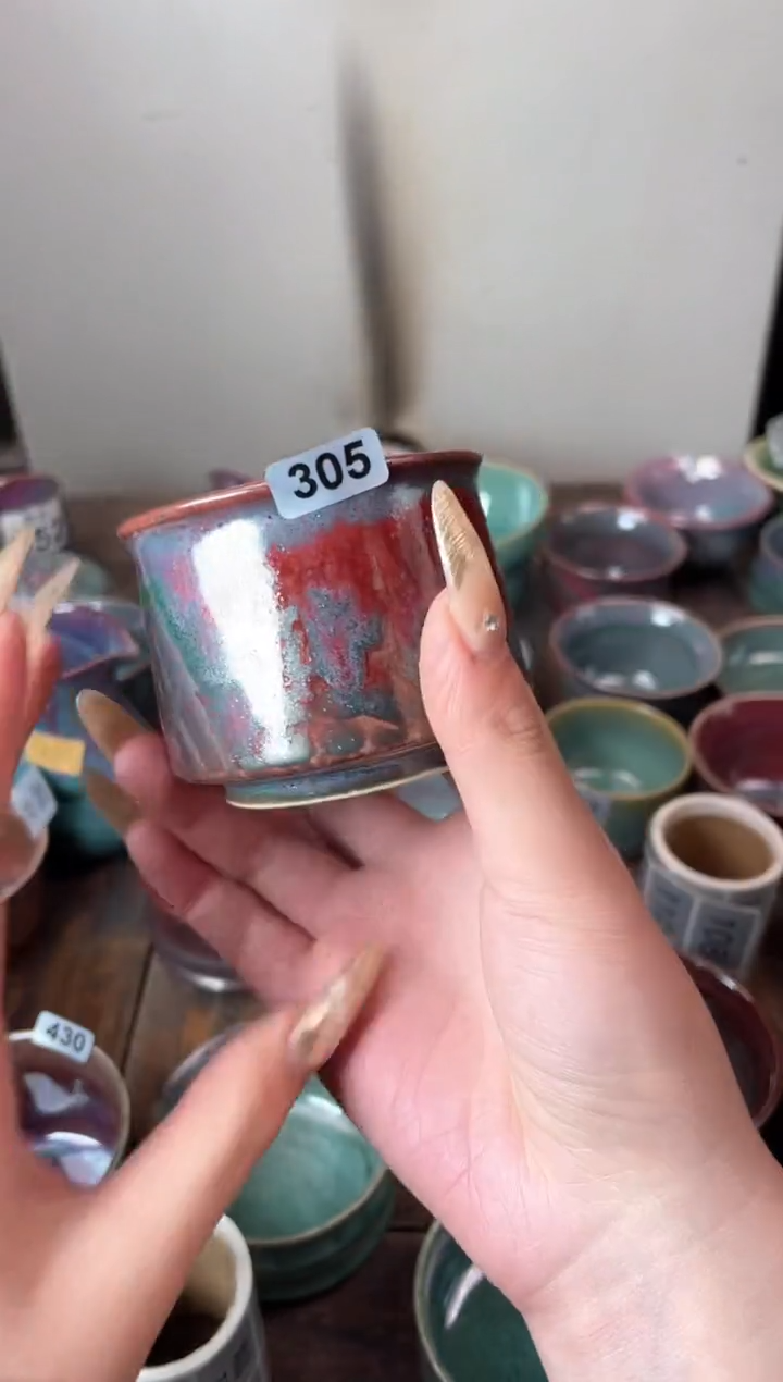 【闪购商品】摆件钧瓷手工茶器窑变