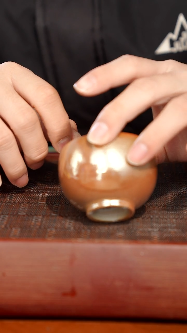 陶瓷奢瓷/瑞寅柴烧茶器（杯子）55微瑕