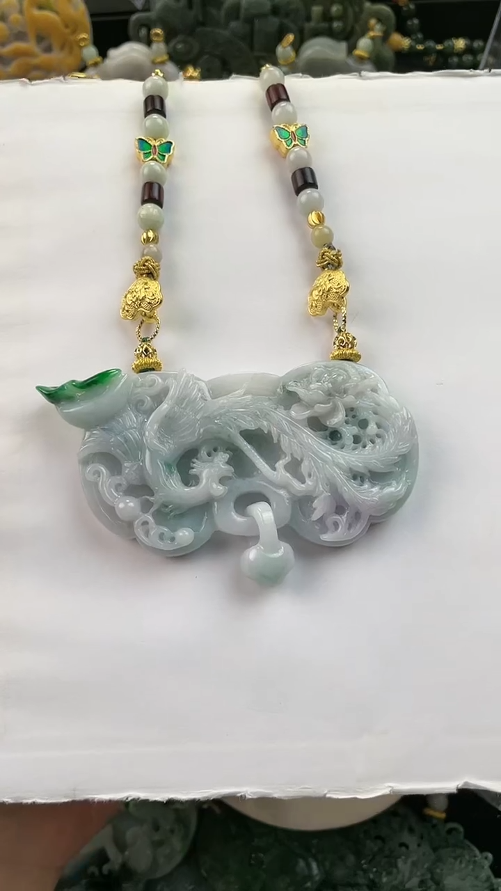 【闪购商品】翡翠颈饰未镶嵌定制翡翠899