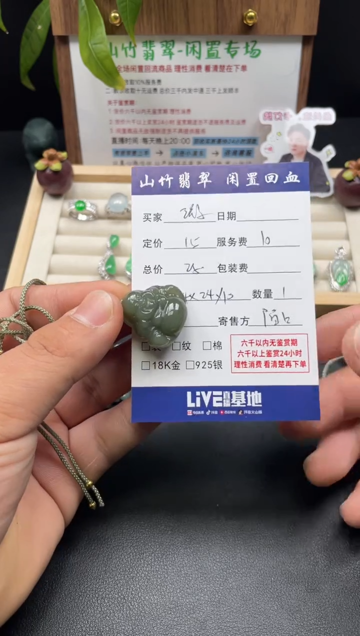 颈饰未镶嵌和田玉游**生3003063