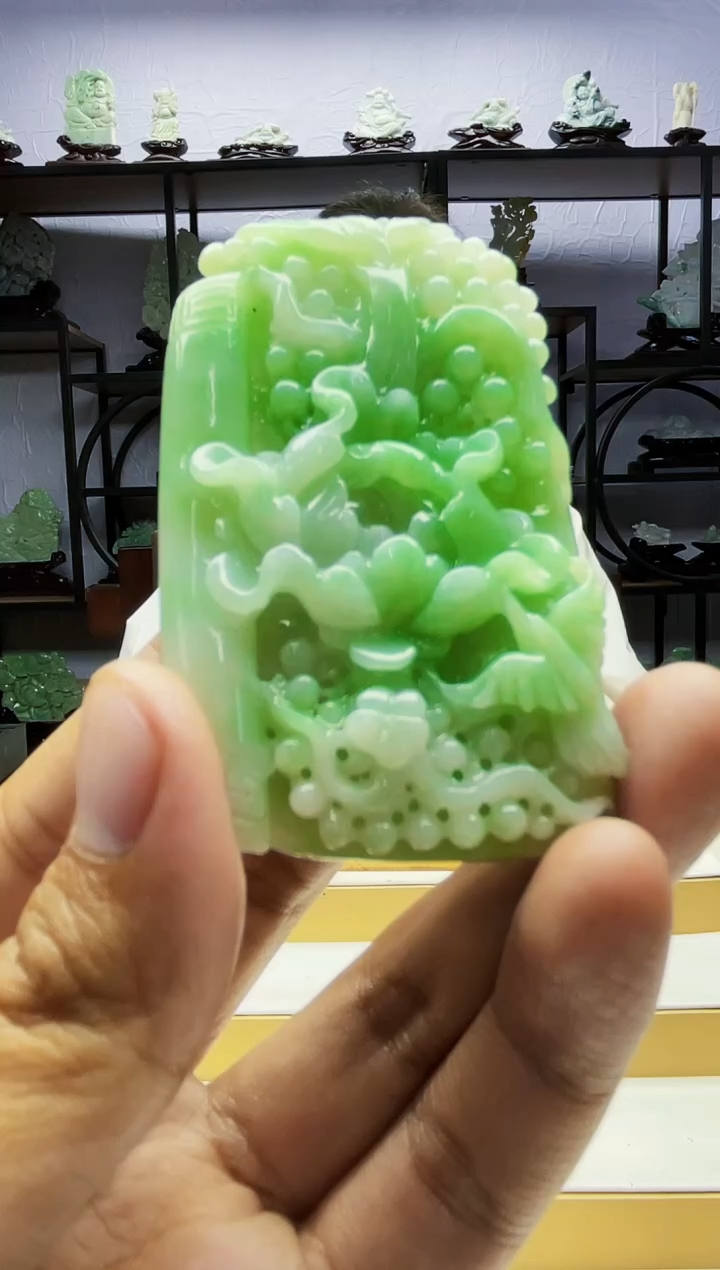 【闪购商品】定制翡翠未镶嵌毛货01110149