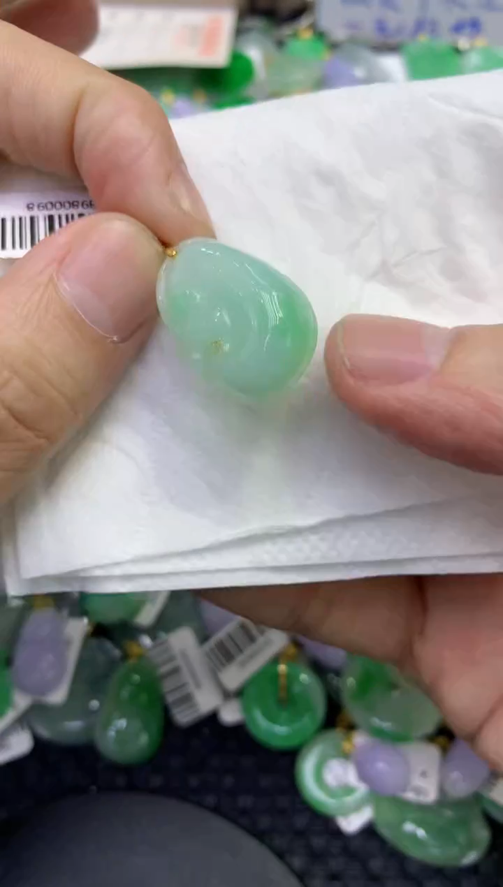 颈饰未镶嵌翡翠天然缅甸A货翡翠