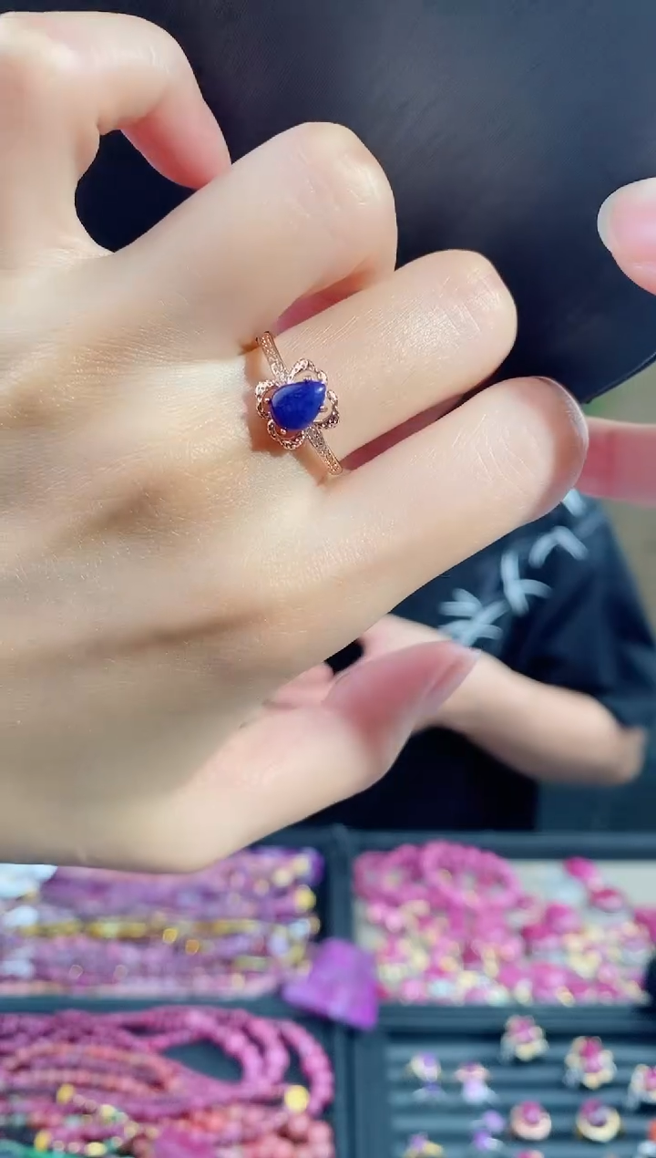 苏纪石（舒俱来）银S925镶嵌戒指213