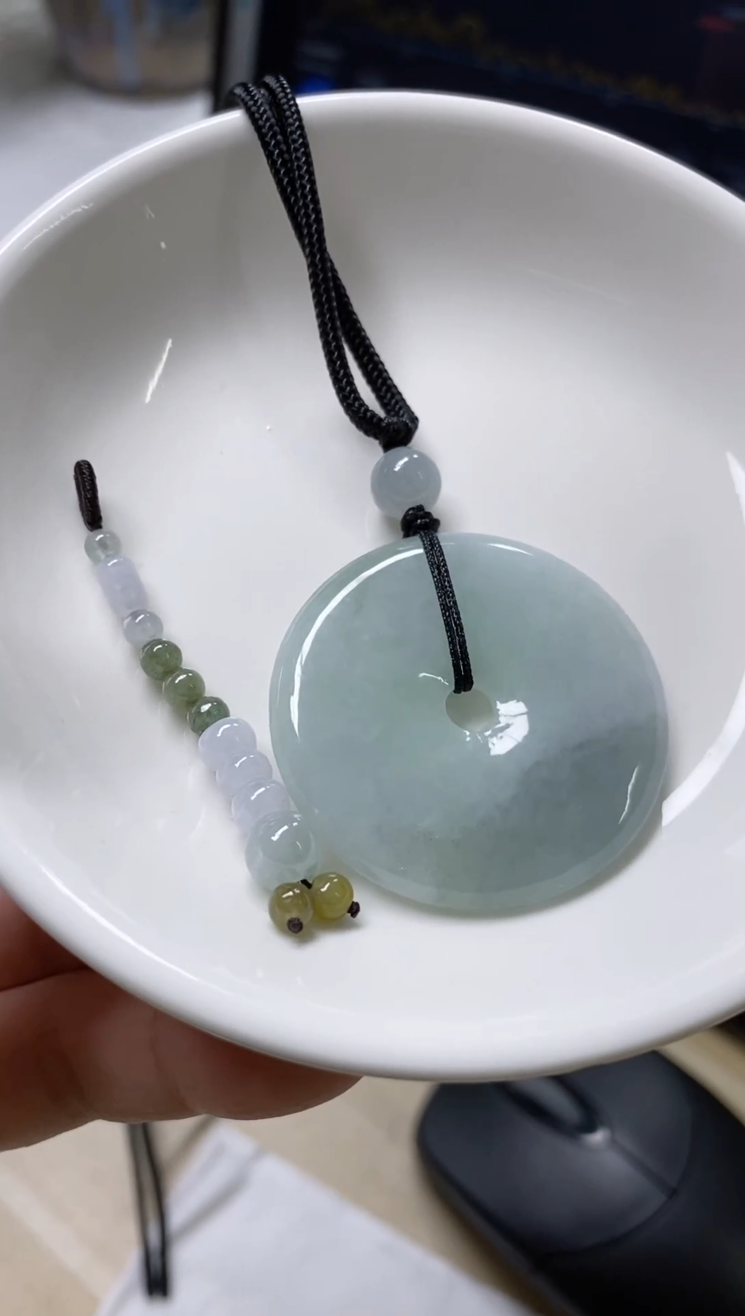 【闪购商品】翡翠颈饰未镶嵌天然缅甸翡翠A货随型挂件