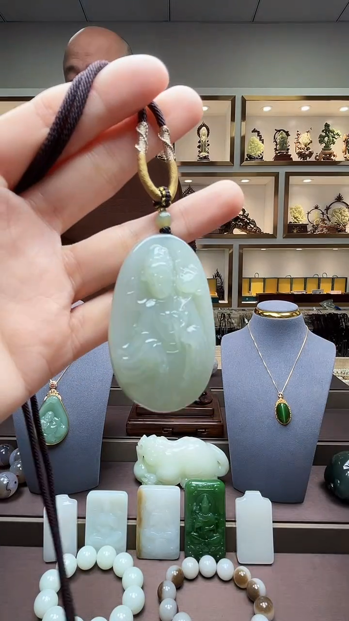 【闪购商品】和田玉挂件未镶嵌苏