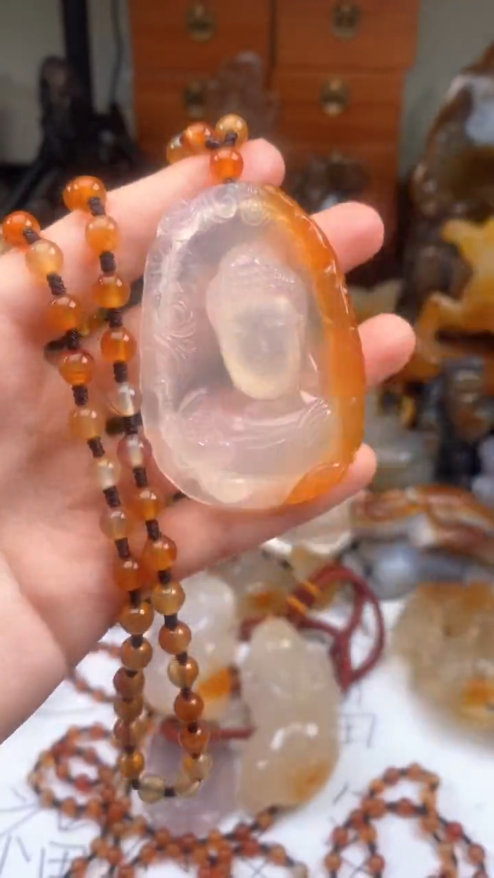 【闪购商品】玛瑙/玉髓颈饰未镶嵌AA