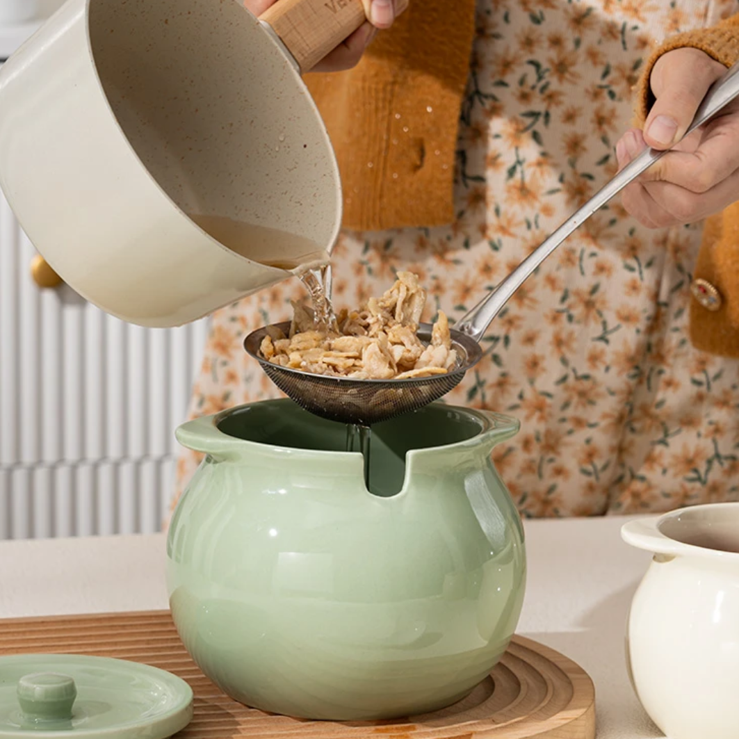 750ml猪油罐到手一个送勺子一个 破损联系客服