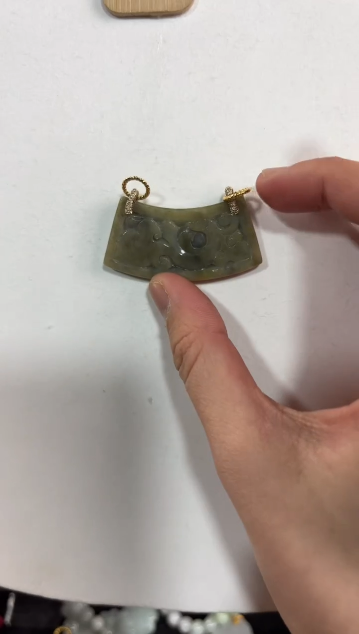 【闪购商品】翡翠颈饰未镶嵌颈饰 未镶嵌1018不带绳