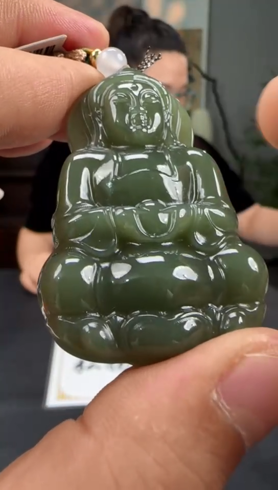 和田玉未镶嵌颈饰多样性发货8812