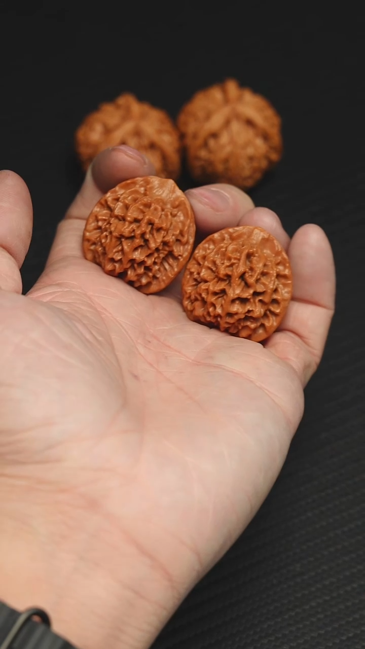 吊坠文玩核桃32 全品秦闷 炸