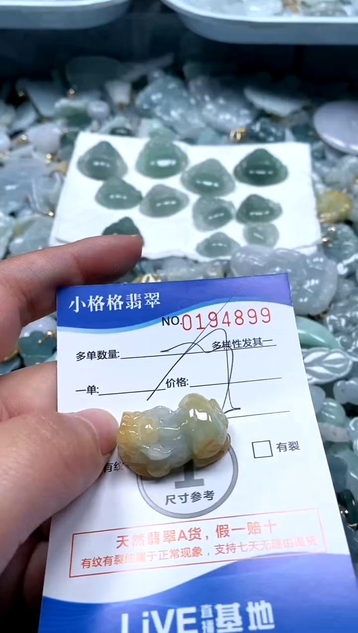 【闪购商品】翡翠颈饰未镶嵌闪购商品0194899