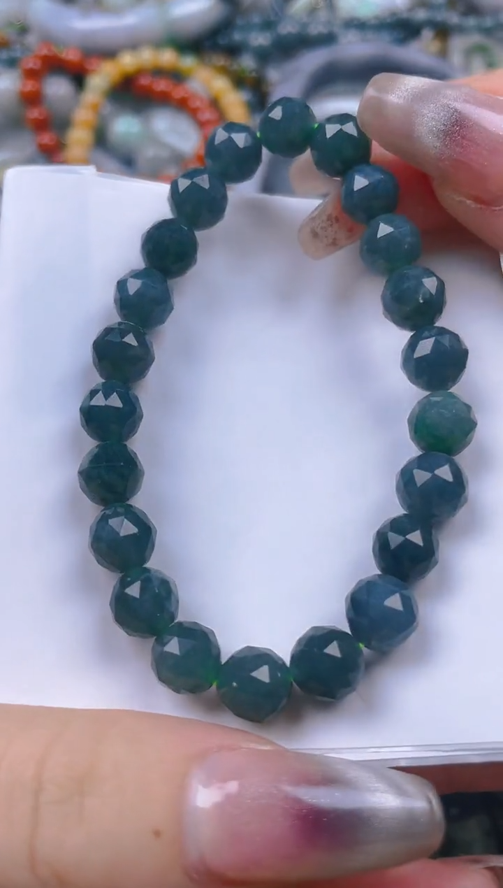 【闪购商品】翡翠颈饰未镶嵌/L/翡翠A货一图一物