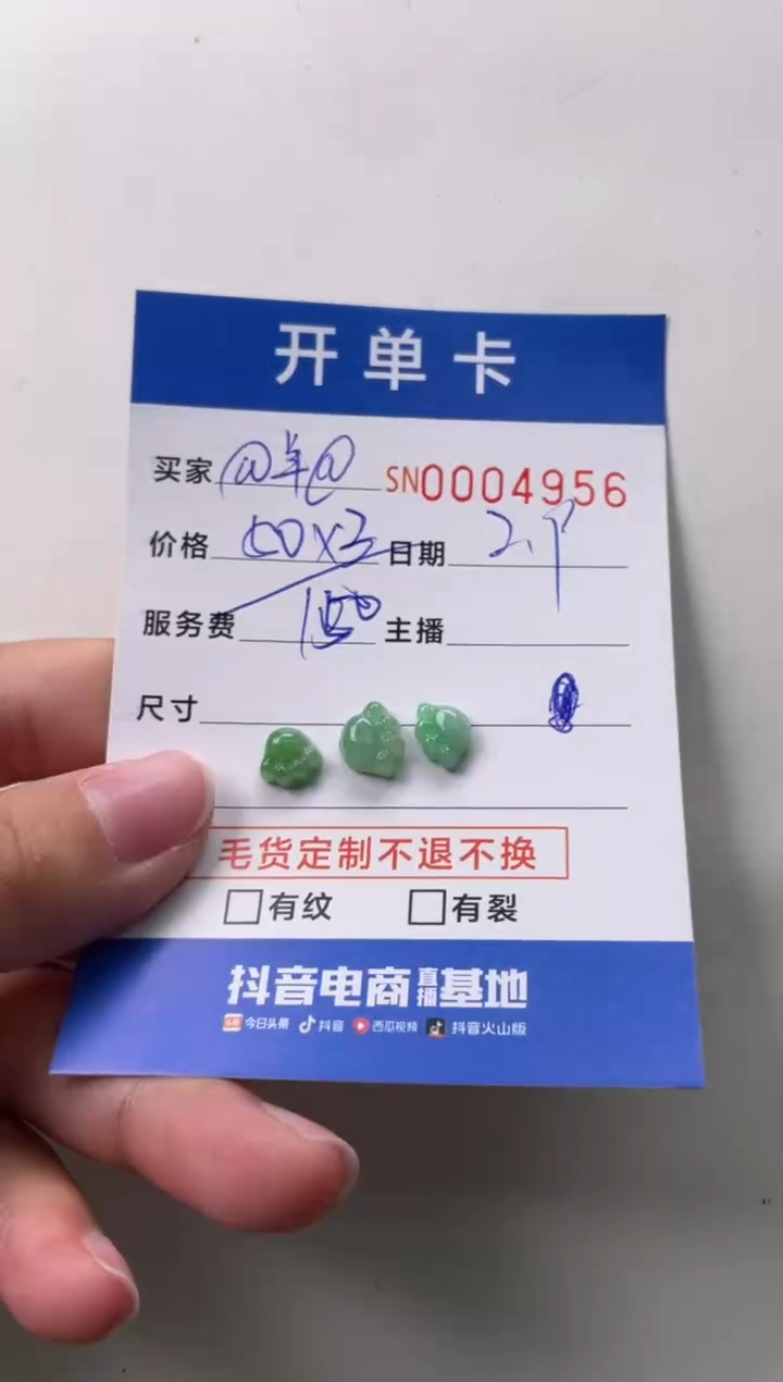 【闪购商品】翡翠颈饰未镶嵌00004956