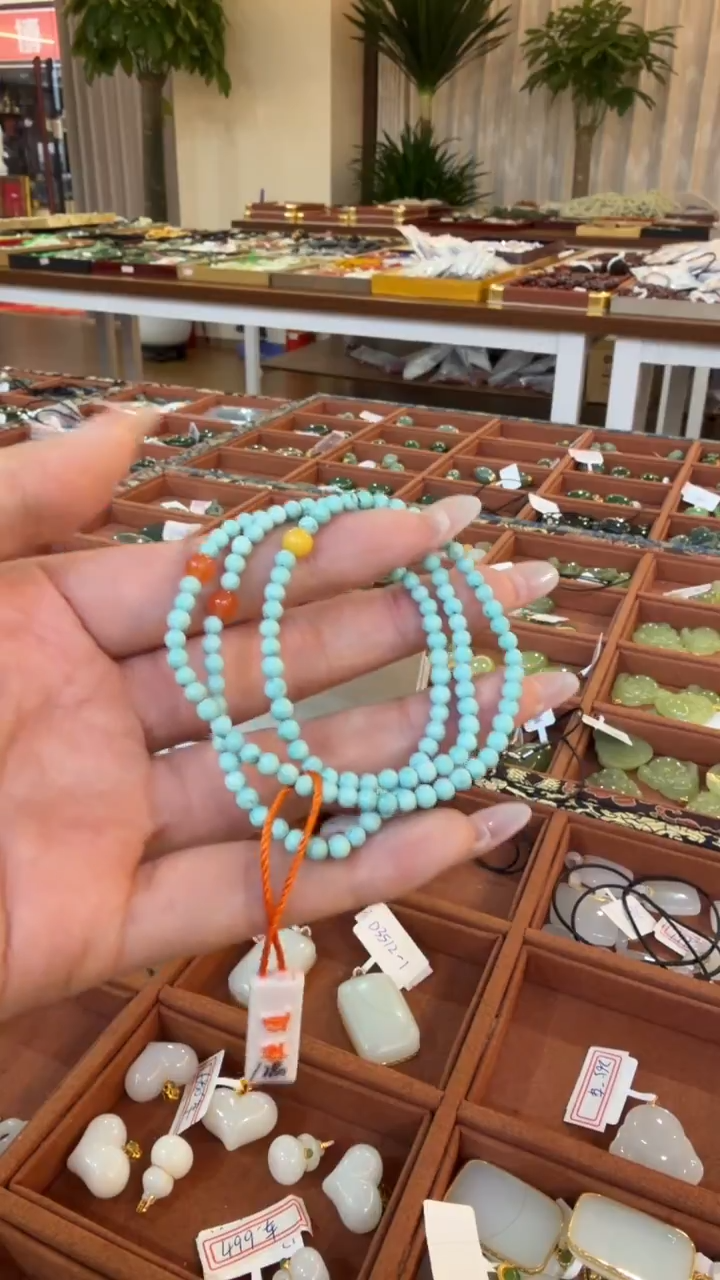 未镶嵌绿松石颈饰手串