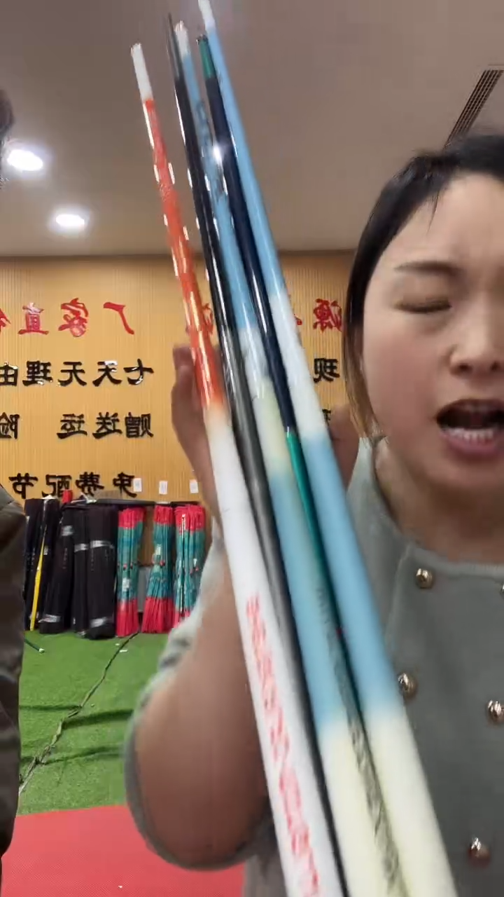 碳素2.7m样品竿随机发