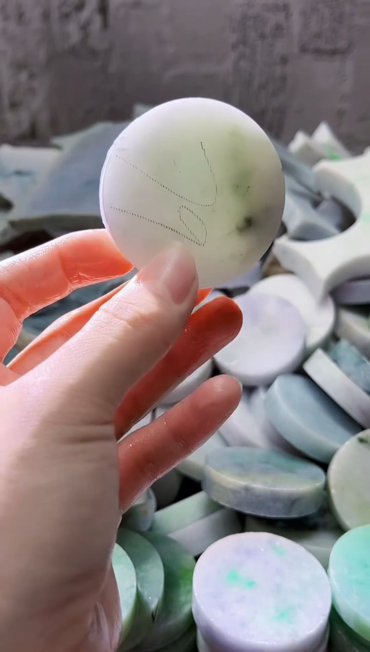 裸石翡翠天然翡翠A货玉 南 922