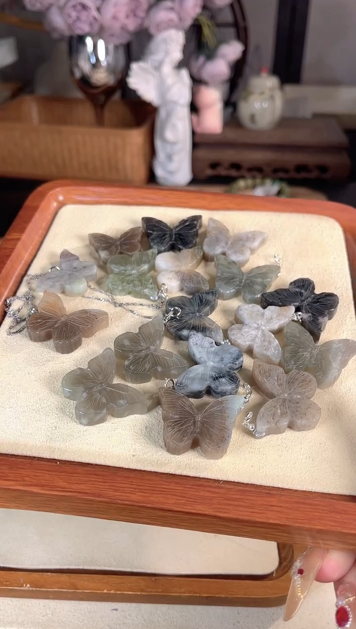 吊坠(不含链)银S925镶嵌和田玉多样性发其一孤品默认微瑕