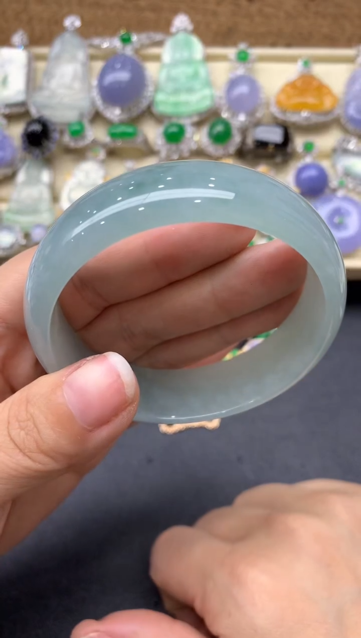 【闪购商品】翡翠手镯未镶嵌465-中国好珍宝