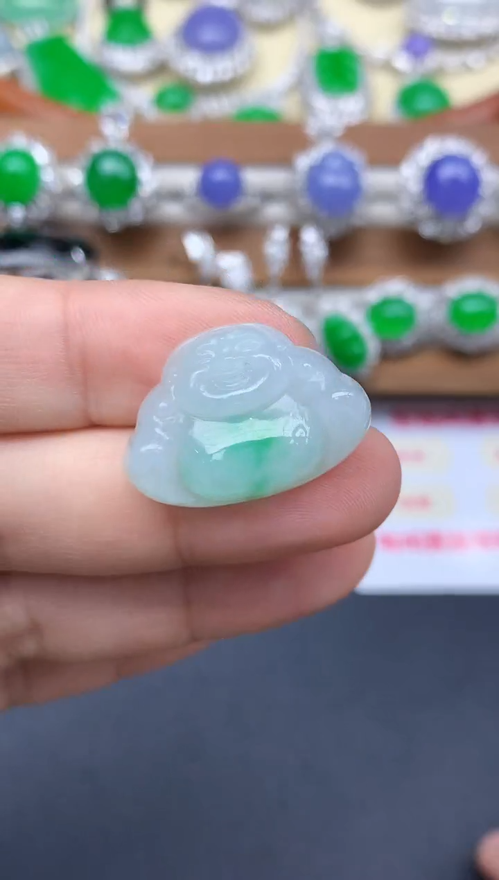 颈饰未镶嵌翡翠338-中国好珍宝