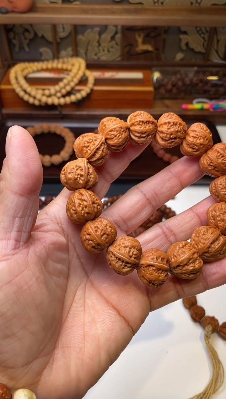 把件文玩核桃京八棱