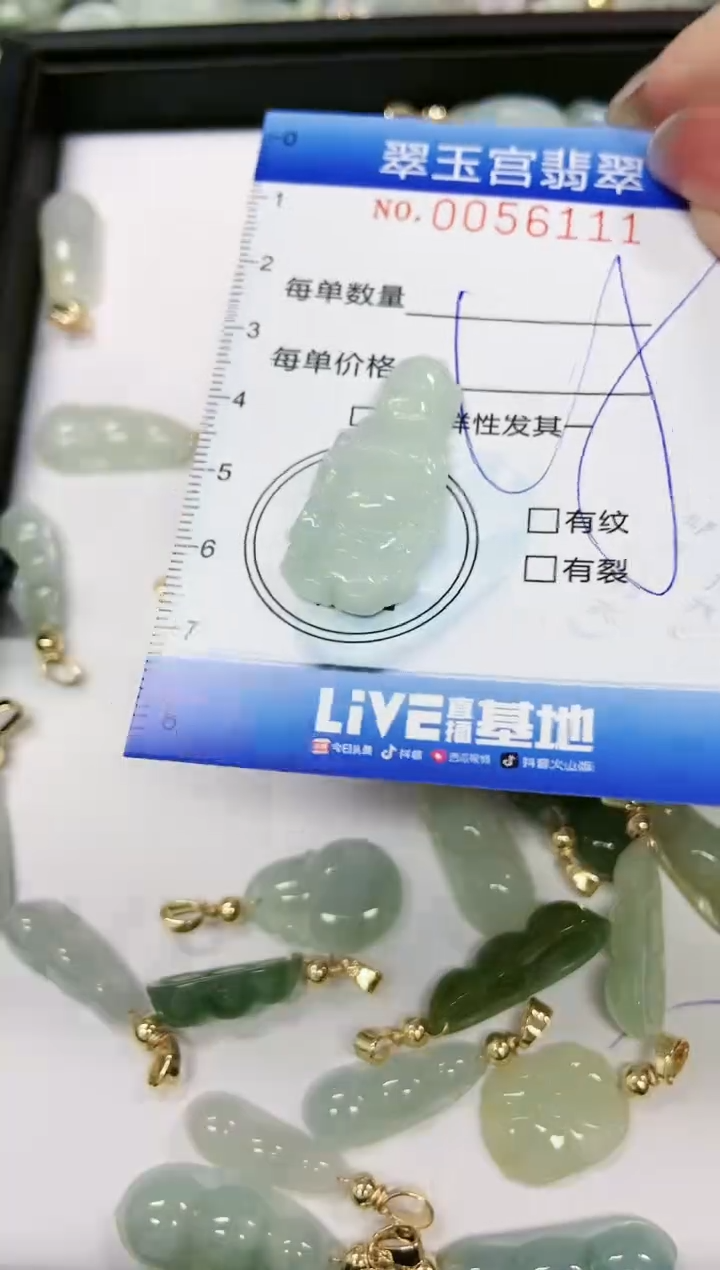 【闪购商品】翡翠颈饰未镶嵌闪购0056111