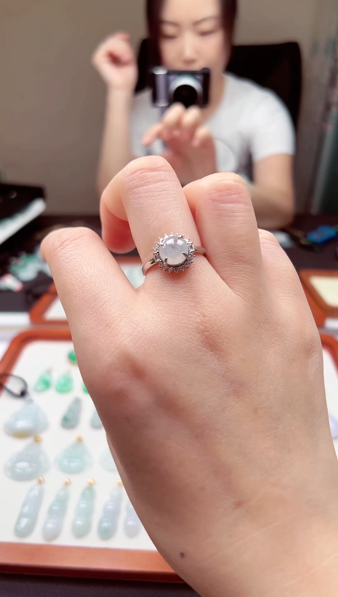 【闪购商品】翡翠戒指未镶嵌戒指