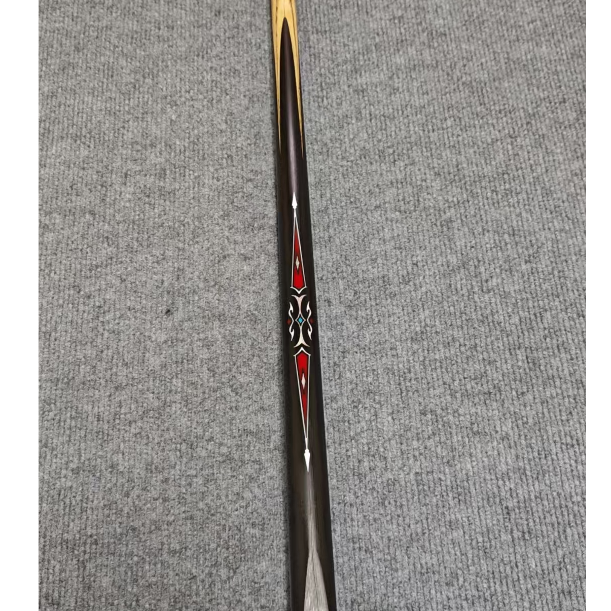 《血煞》单面镶嵌中八九球斯诺克一体小头杆