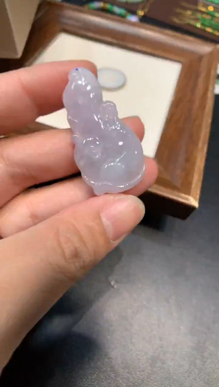 颈饰未镶嵌翡翠九尾